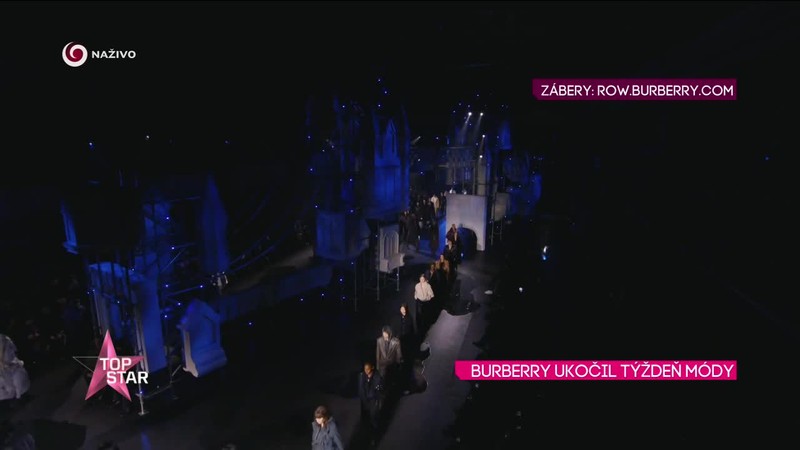 BURBERRY UKOČIL TÝŽDEŇ MÓDY