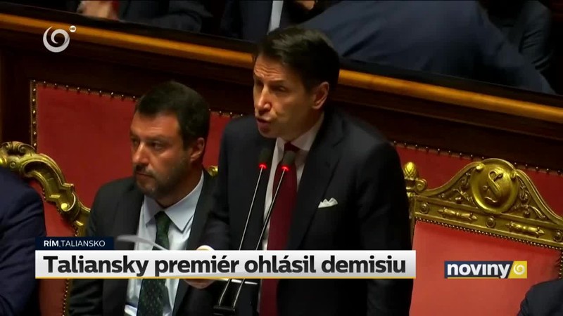 Taliansky premiér ohlásil demisiu
