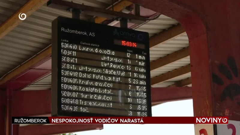 NESPOKOJNOSŤ VODIČOV NARASTÁ