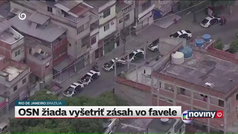OSN žiada vyšetriť zásah vo favele