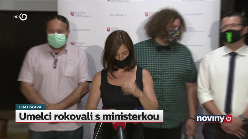 Umelci rokovali s ministerkou