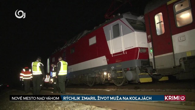 RÝCHLIK ZMARIL ŽIVOT MUŽA NA KOĽAJÁCH