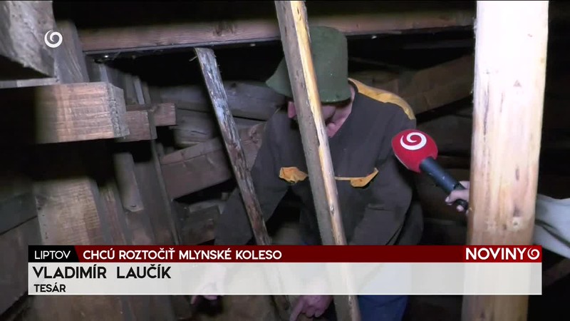 CHCÚ ROZTOČIŤ MLYNSKÉ KOLESO