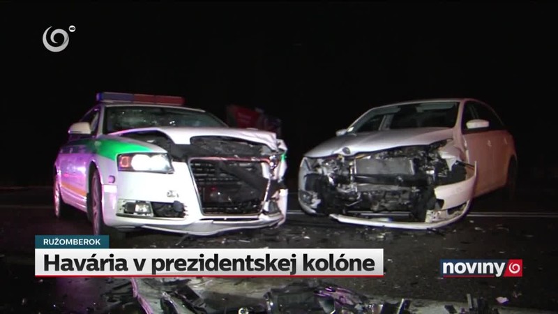 Havária v prezidentskej kolóne