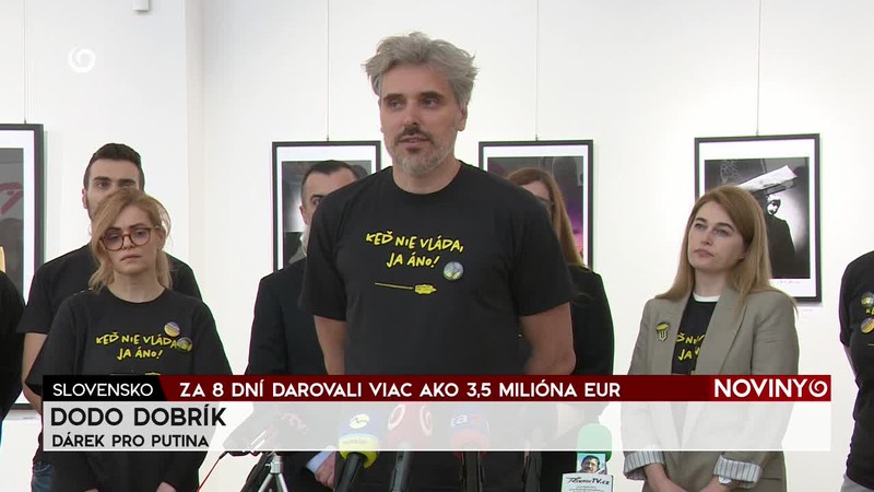 ZA 8 DNÍ DAROVALI VIAC AKO 3,5 MILIÓNA EUR