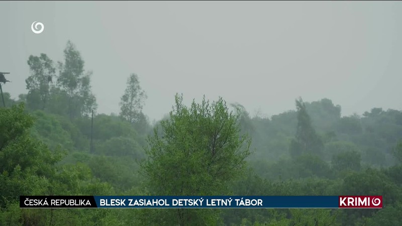 BLESK ZASIAHOL DETSKÝ LETNÝ TÁBOR