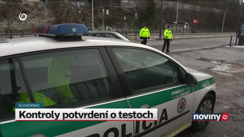 Kontroly potvrdení o testoch