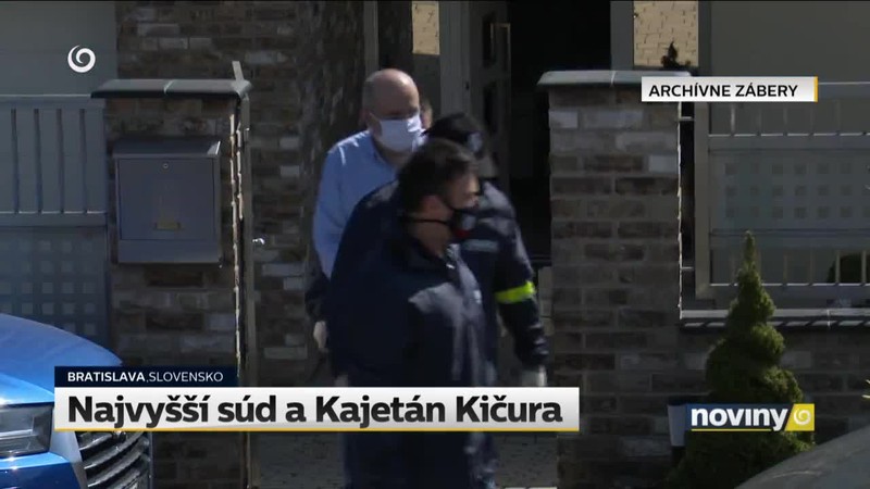 Najvyšší súd a Kajetán Kičura