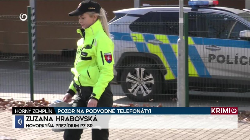 POZOR NA PODVODNÉ TELEFONÁTY!