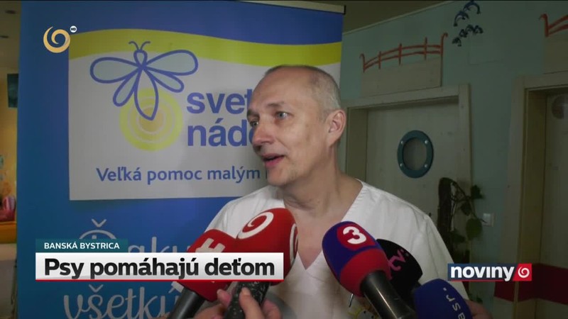 Psy pomáhajú deťom