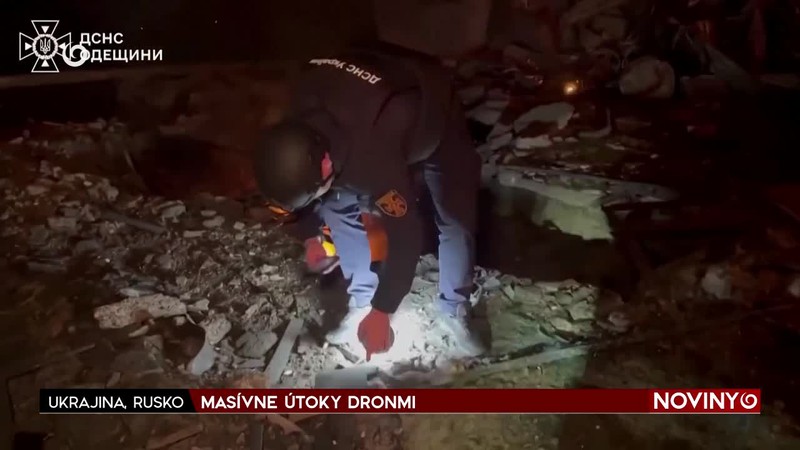 MASÍVNE ÚTOKY DRONMI