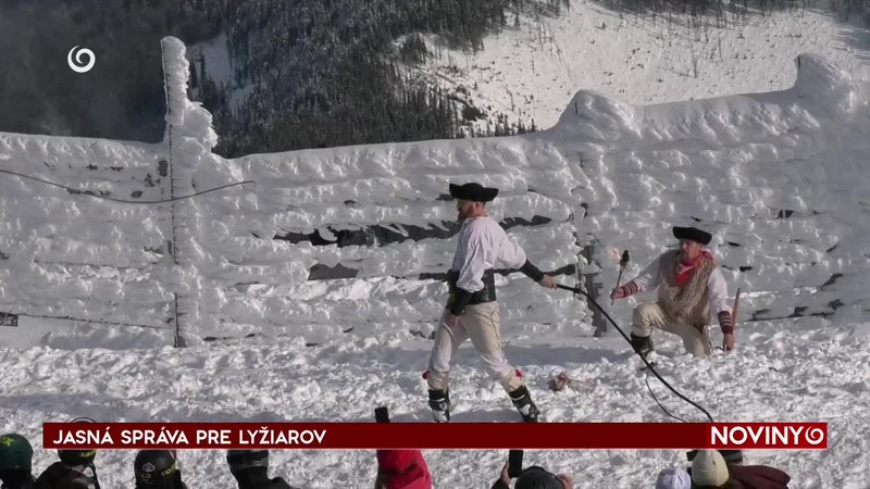 JASNÁ SPRÁVA PRE LYŽIARO