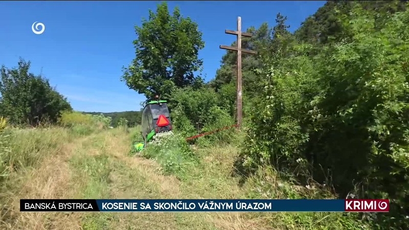 KOSENIE SA SKONČILO VÁŽNYM ÚRAZOM