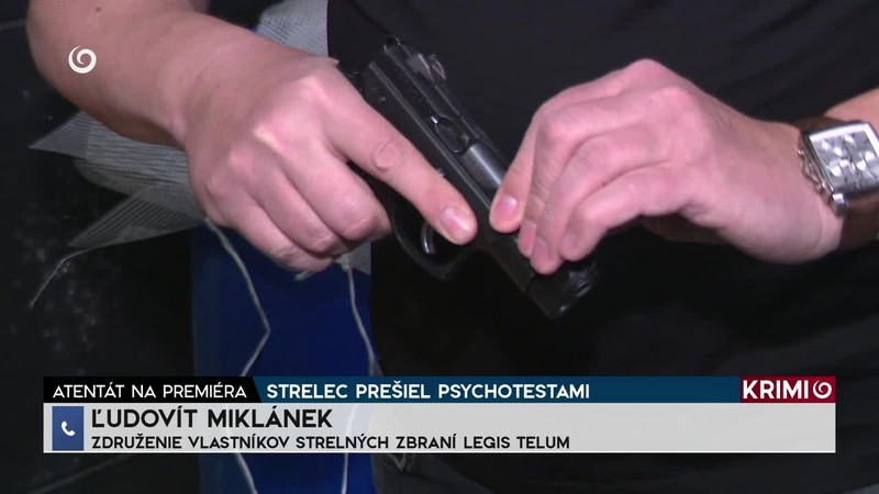 STRELEC PREŠIEL PSYCHOTESTAMI