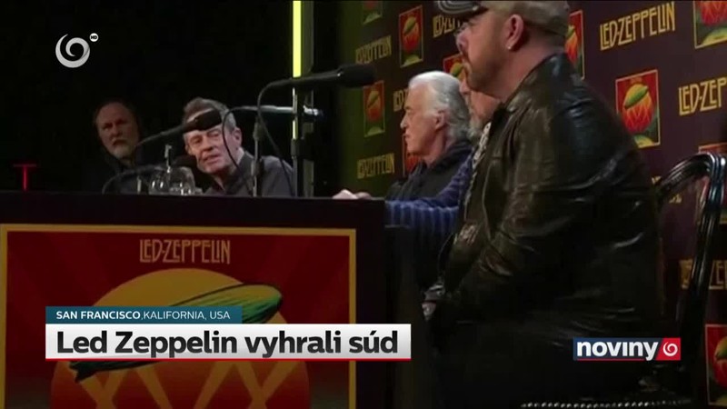 Led Zeppelin vyhrali súd