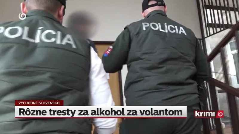 Rôzne tresty za alkohol za volantom