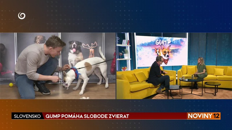Gump pomáha Slobode zvierat