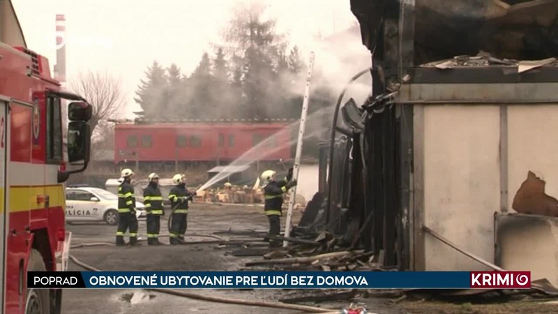 OBNOVENÉ UBYTOVANIE PRE ĽUDÍ BEZ DOMOVA