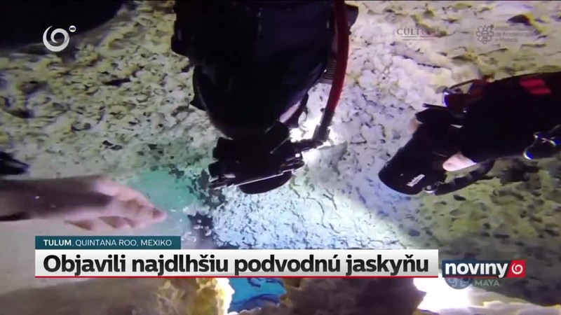 Objavili najdlhšiu podvodnú jaskyňu