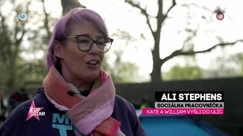 Kate a William vyšli do ulíc