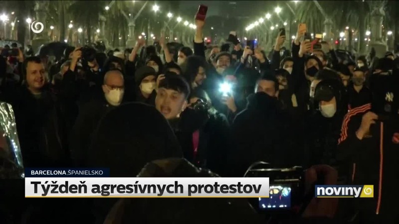 Týždeň agresívnych protestov