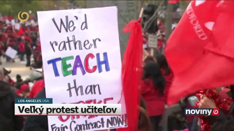 Veľký protest učiteľov