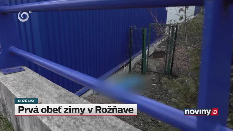 Prvá obeť zimy v Rožňave