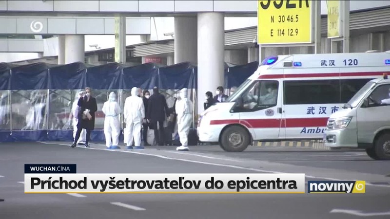 Príchod vyšetrovateľov do epicentra