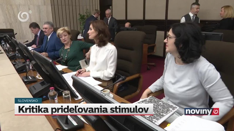 Kritika prideľovania stimulov