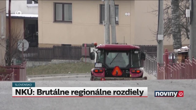NKÚ: Brutálne regionálne rozdiely