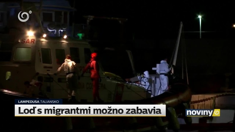 Loď s migrantmi možno zabavia