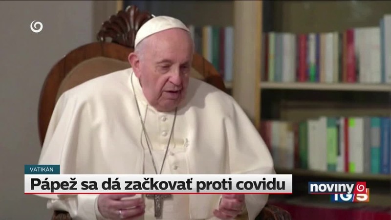 Pápež sa dá začkovať proti covidu