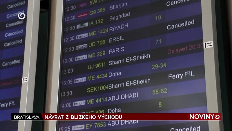 NÁVRAT Z BLÍZKEHO VÝCHODU