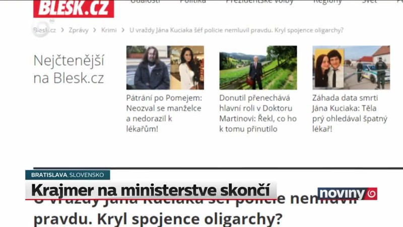 Krajmer na ministerstve skončí
