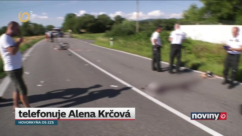 Tragická nehoda cyklistu