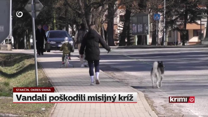 Vandali poškodili misijný kríž