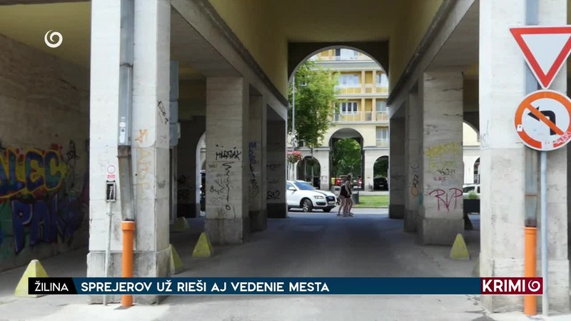 SPREJEROV UŽ RIEŠI AJ VEDENIE MESTA