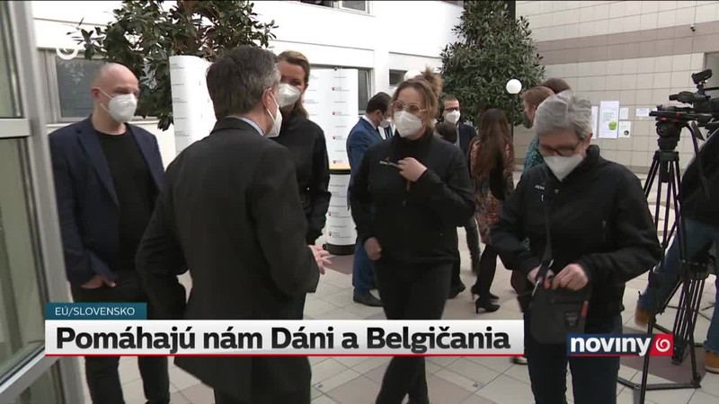 Pomáhajú nám Dáni a Belgičania