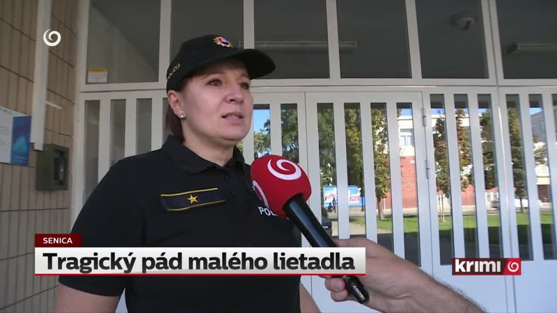 Tragický pád malého lietadla