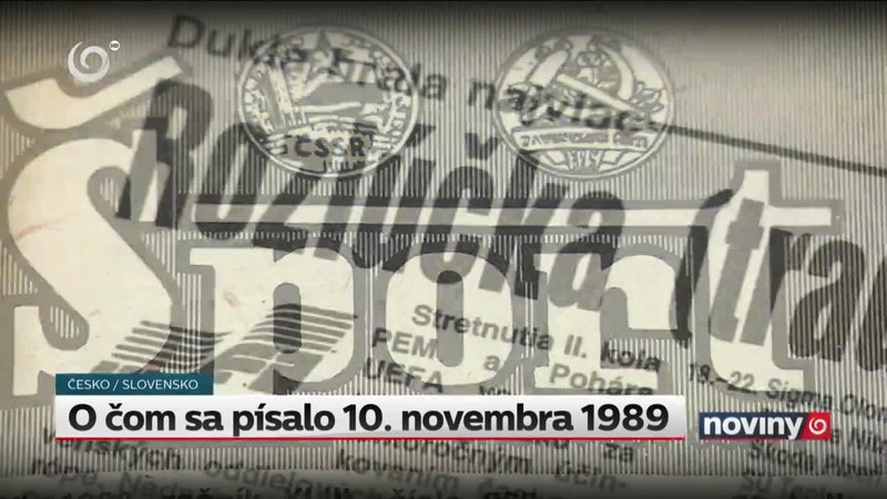 O čom sa písalo 10. novembra 1989