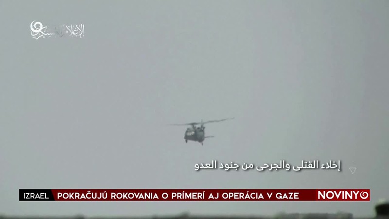 POKRAČUJÚ ROKOVANIA O PRÍMERÍ AJ OPERÁCIA V GAZE