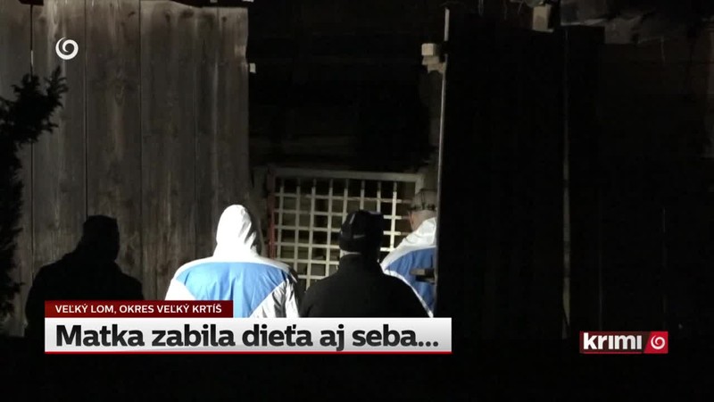 Matka zabila dieťa aj seba...