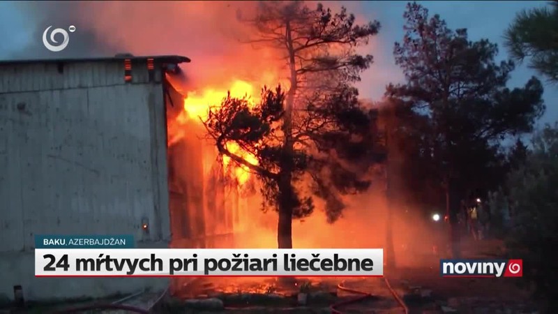 24 mŕtvych pri požiari liečebne
