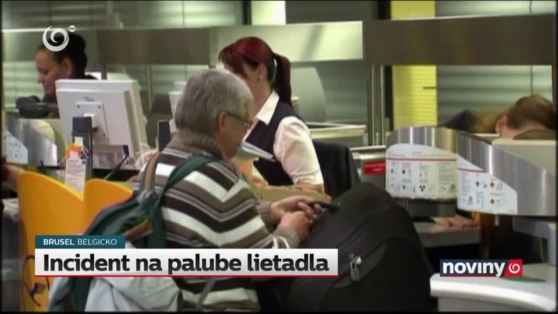 Incident na palube lietadla