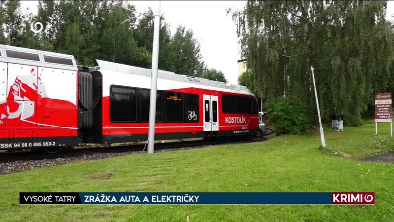 ZRÁŽKA AUTA A ELEKTRIČKY /