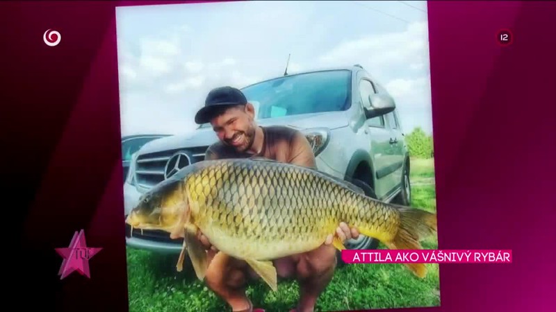 ATTILA AKO VÁŠNIVÝ RYBÁR