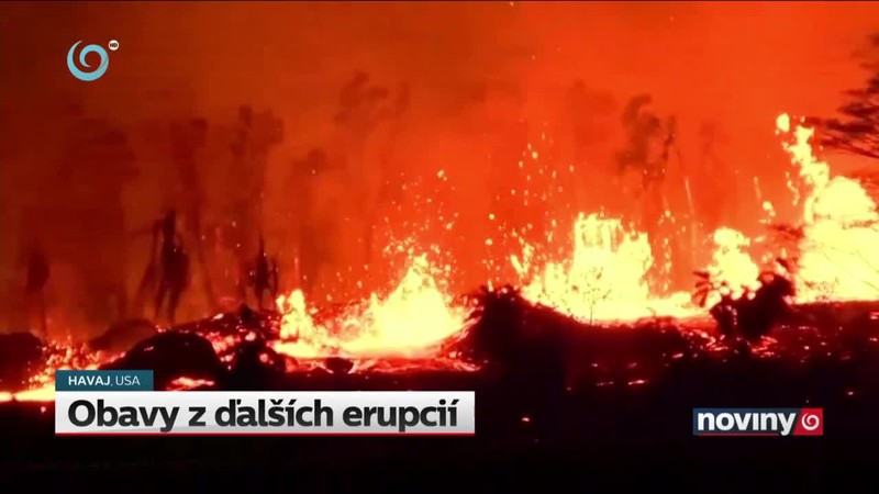 Obavy z ďalších erupcií