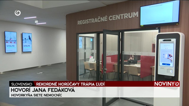 REKORDNÉ HORÚČAVY TRÁPIA ĽUDÍ