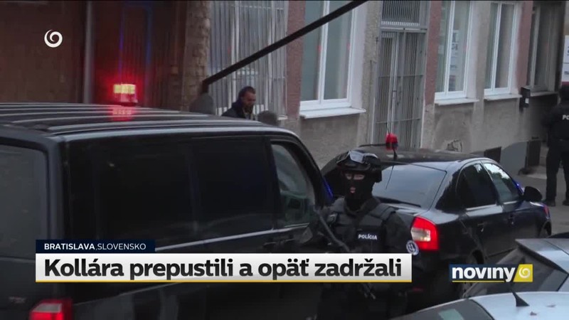 Kollára prepustili a opäť zadržali
