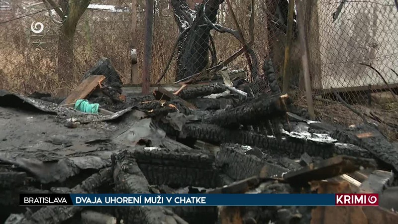 DVAJA UHORENÍ MUŽI V CHATKE